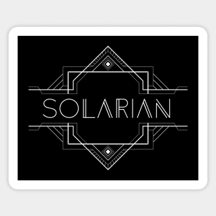 Solarian Futuristic Character Class Tabletop RPG Gaming Sticker